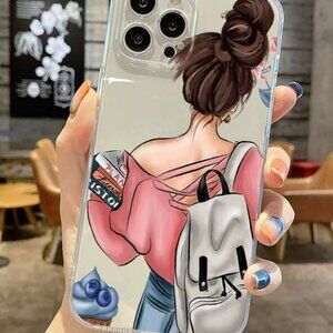 IT Girl Clear Phone Case